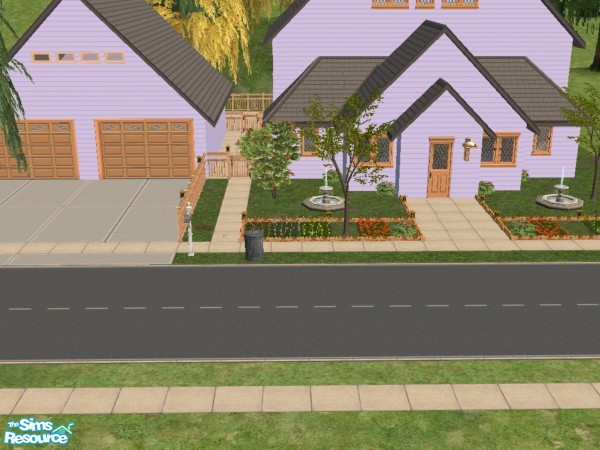 Sims 2 — 1013 Shaadel Rd. by queenie28 — Cute little 3 bedroom 2 bath storybook home with a separate double garage (for