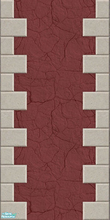 Sims 2 — Red Stucco 03 by Mutske — 