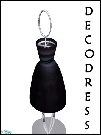 Sims 2 — TSR Modern Bedroom - Amve@tsr Modernbedroomdress by Angela — Decorative Dress to go along with my modern