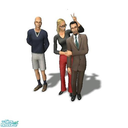 Sims 2 —  by Moza — <strong>A cleaned up family file for your convenience.</strong><br />Regan and her