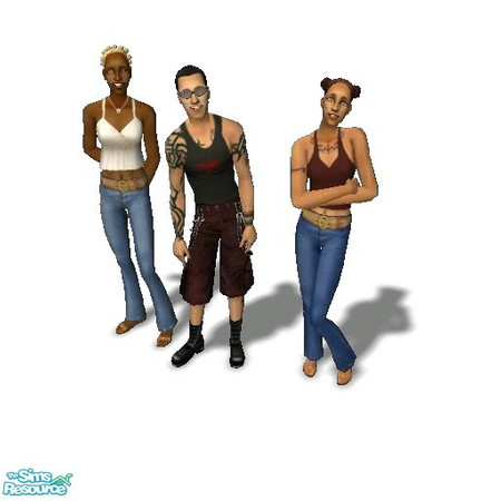 Sims 2 —  by Moza — <strong>A cleaned up family file for your convenience.</strong><br />The Shifting
