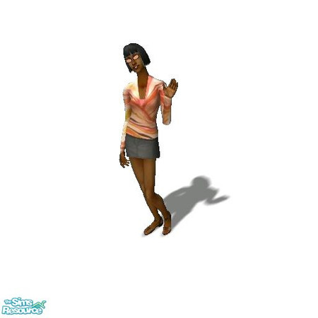 Sims 2 —  by Moza — <strong>A cleaned up family file for your convenience.</strong><br />Delilah enjoys
