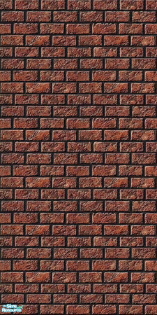 Sims 2 — Brick Collection Red by Shakeshaft — A collection of 6 shades of Brick. ** TSRAA **