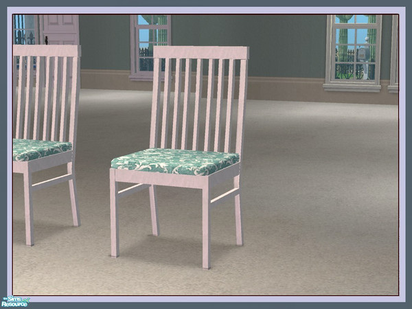 Sims 2 — Hodge Podge Dining Room - Chair by Dgandy — MESH-Traditional meets contemporary. 