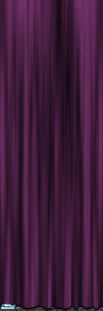 Sims 2 — Gothic Dreams Deepest Wine Curtains by dancingaphrodite — A touch of elegance, with the added benefit of hiding