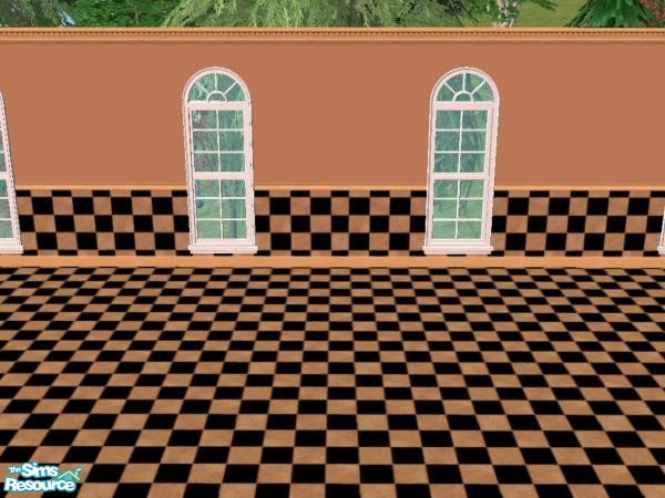 Sims 2 — Chocolate Chip Walls & Tile by jewls2115 — Chocolate Chip painted walls and tile - smells yummy but sorry,