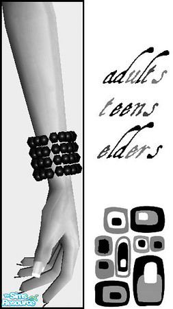 Sims 2 — MESH_ulkrhsn_accessory_2 by ulker — New bracelet for adult, teen and elder sims. Can be found under glasses. No