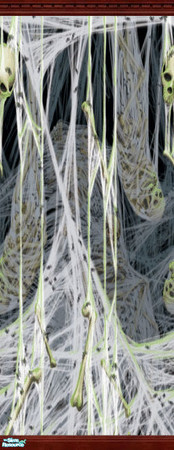 Sims 2 — Bones by lisa9999 — Bones trpped in webs.