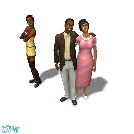 Sims 2 —  by Moza — <strong>A cleaned up family file for your convenience.</strong><br />Wanda and