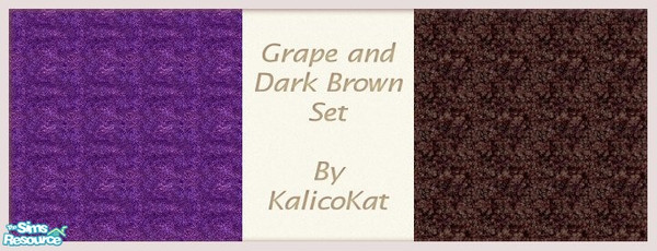 Sims 2 — A Couple of Old, But New, Carpets by KalicoKat — I had made these carpets years ago for TS1 and had recently