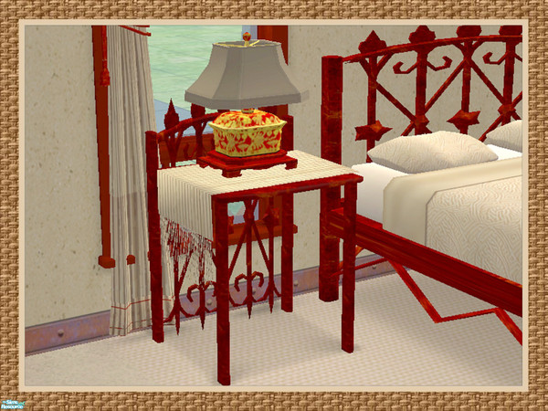 Sims 2 — Bazaar Bedroom Set-Night Table by Dgandy — My Sim went shopping at the Bazaar and look what she found. This set