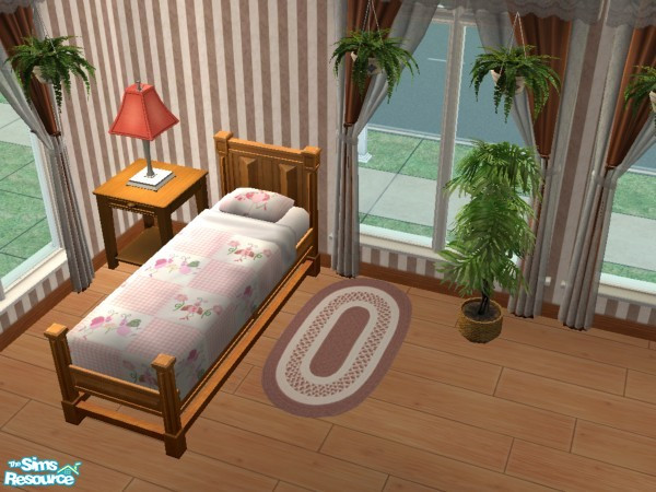 Sims 2 — Judy_OvalRug Light Brown by judyhugsnoopy — Recolor of Maxis "Unbridled Braids" Oval Rug. Hope you