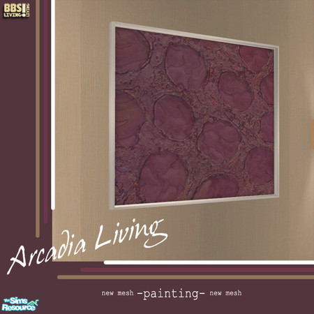 Sims 2 — Arcadia Living, Painting by BetterbeSim — Offering simplicity and comfort all in one, this livingroomset.