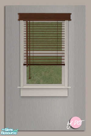 Sims 2 — DarkWood Blindza by DOT — DarkWood Blindza