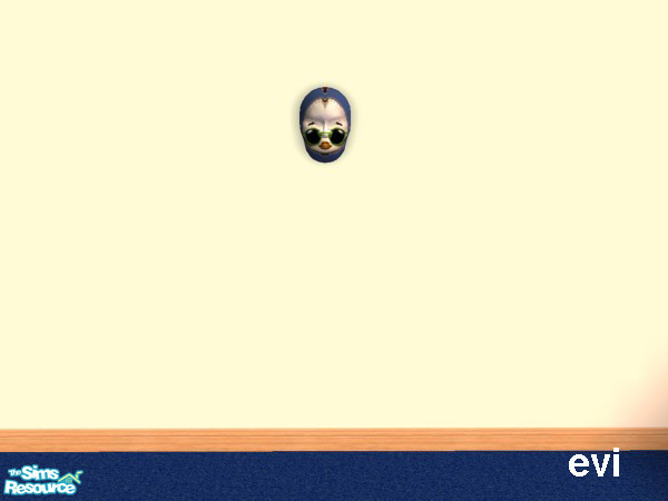 Sims 2 — Chicken Little Mask by evi — .