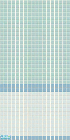 Sims 2 — nm Double Aqua Hue Tile by Henwen — **TSRAA Member**
