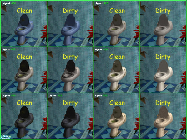 Sims 2 — Nasty Backwards Expensive Toilets by Agent420 — For all the slobs and disgusting dirty sims, a backwards toilet!