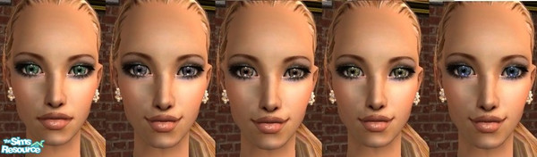 Sims 2 — Bright, Sparkly Eye Set by AnneDee — Please Enjoy!