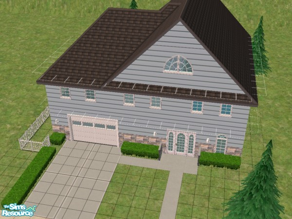 Sims 2 — 1123AppleTreeDrive by Fejeeper — For sale! Brite roomy playable home for a growing family. Good size yard.