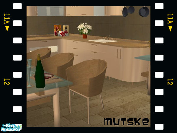 Sims 2 — Kitchen and Diningset Chair by Mutske — Kitchen and Diningset. For some recolours you need to download the