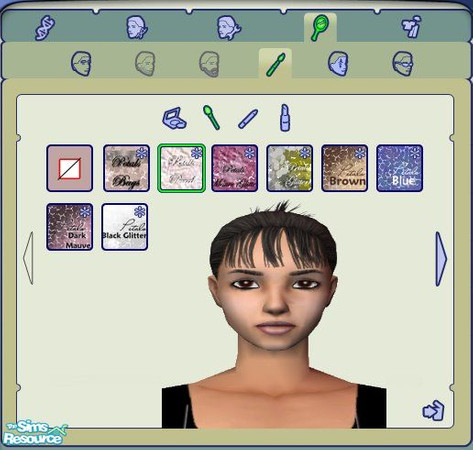 Sims 2 — Peral Eyeshadow by kollens — A milky peral eyeshadow