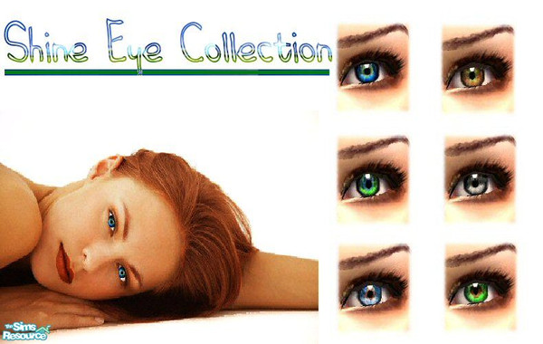Sims 2 — Shine Eye Collection by fortunecookie1 — These eyes speak for themselves. Let your sim natural beauty shine with