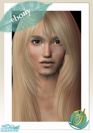 Sims 2 —  by Atracao — Attentive, shining and profound eyes bewitch and fascinate. 
