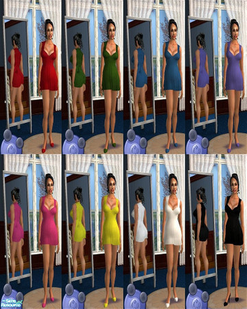 Sims 2 — sh_plusdresses by countrysue — A set of 8 beautiful dresses for the plus sized sim women. Thank you Grizzelda