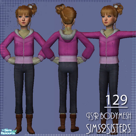 Sims 2 — Sims2Sisters TSR bodymesh 129 by sims2sisters — 
