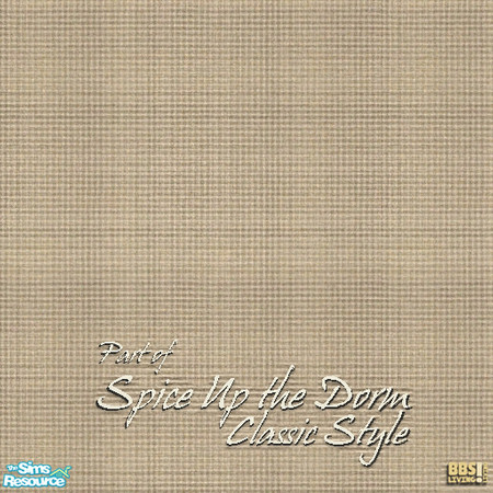 Sims 2 — Spice Up the Dorm, Classic carpet by BetterbeSim — Part of Spice Up the Dorm, Classic style set. Being born with
