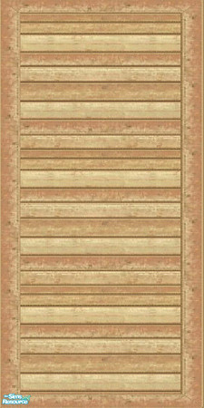 Sims 2 — Pine 5 by Lorah — Welcome Home (pine siding & floor) 5 walls, 2 floors all priced $5.