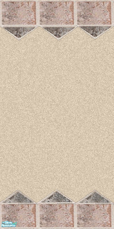 Sims 2 — DW4 by iZazu — Diamond Wall & Floor Set is grade A granite mixed with granular cement and poured very