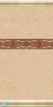 Sims 2 — Mexican style by sideangel — A mexican style wall