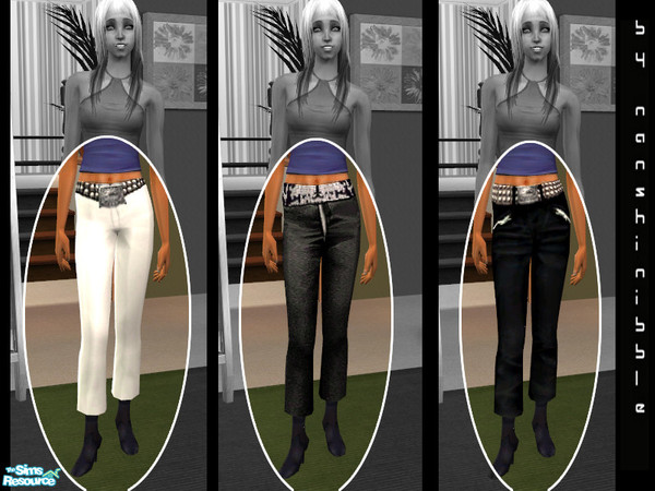 Sims 2 — Hot Capri Set by Nanshi — Recolour based on Grizzelda's mesh_lcmnanshislacks.