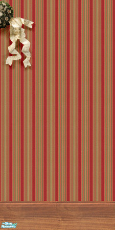 Sims 2 — Red Christmas Wall 3 by Helena — -
