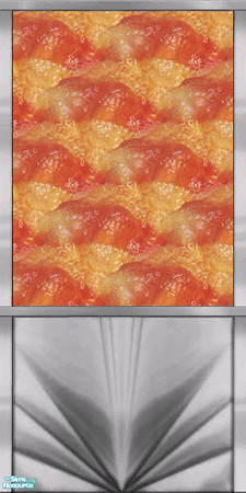 Sims 2 — Bacon on Silver Panel 1 by Agent420 — This silver is the best of it's kind, and used with a tasy seamless bacon