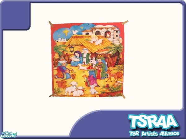 Sims 2 — Advent Calendar 6 by TSR Archive — Part of a set of 6 Advent Calendars. ** TSRAA Member **
