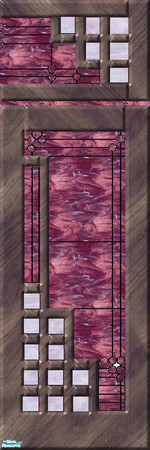 Sims 2 — Tribute Bedroom Right Wall by SpringwolfDecor — In Tribute to Traci - Who has taught me so much about