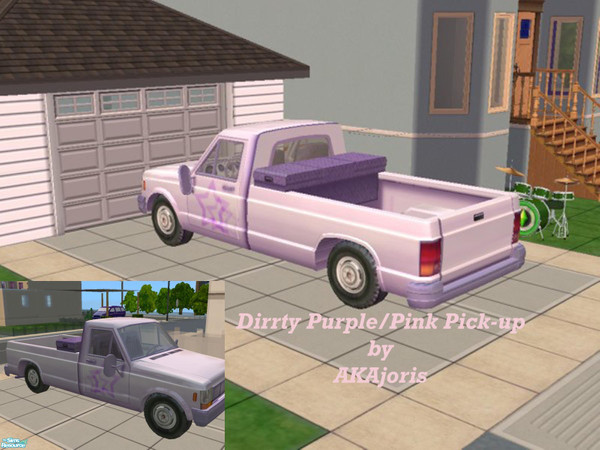 Sims 2 — Pink star Pick-up by akajoris — Pink/Purple pick-up for the stars or feel a star ;-) Enjoy!