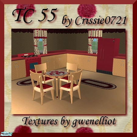 Sims 2 — TC55 - Easy Living Kitchen by Crissie0721 — A mixture of cheap and moderately priced kitchen items for your not