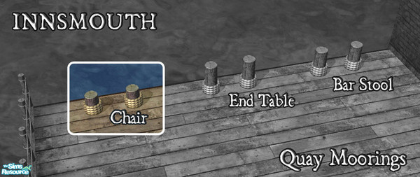 Sims 2 — Quay Mooring - Chair by BeOSBoxBoy — 
