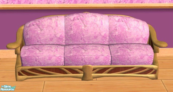 Sims 2 — D2DDM Baroccoco Sofa Pink by D2Diamond — The Baroccoco sofa, and love seat with 10 new fabrics! Brings a touch