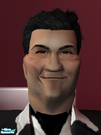 Sims 2 — Simon Cowell by genericjanedoe — Simon is my very first "celebrity" creation for Sims2 using their