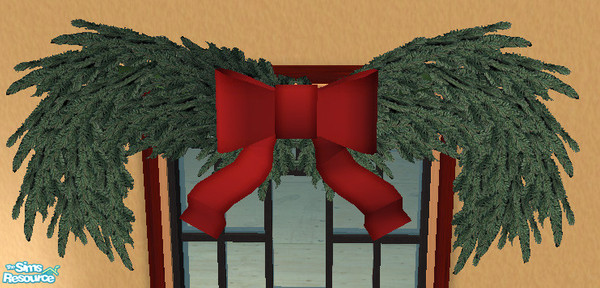 Sims 2 — Pine Garland by Simaddict99 — pine recolor this file will recolor both garlands and the swag file. mesh