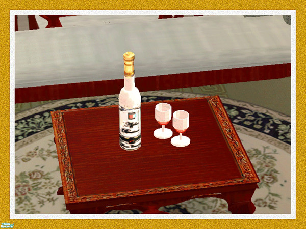 Sims 2 — Regency Wine and Glasses by Dgandy — Everything you need to open a first class restaurant and lounge or decorate