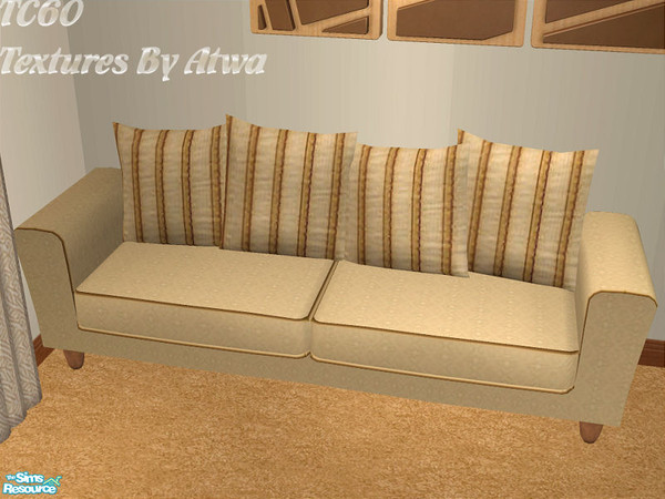 Sims 2 — TC60 Arizona - Sofa by detimgi — Yet another recolor of the Arizona living room set by Holysimoly.The lamps are