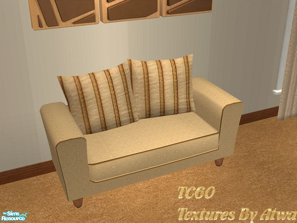 Sims 2 — TC60 Arizona - Loveseat by detimgi — Yet another recolor of the Arizona living room set by Holysimoly.The lamps