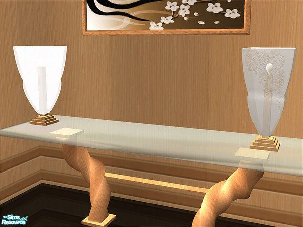 Sims 2 — LewSabon Living Room - Lamp by detimgi — A living room inspired by a fellow TCer LewisRouth1949.Set consists of