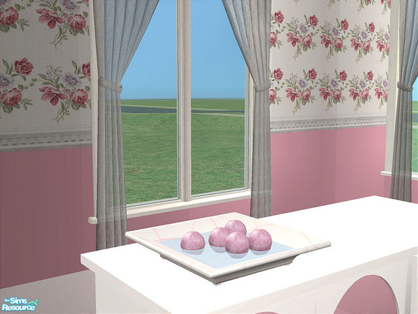 Sims 2 — Rose Dining Room - Decobowl by detimgi — New mesh set consisting of a dining