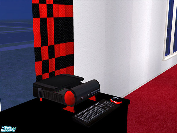 Sims 2 — Male Teen Bedroom - computer by detimgi — recolor of expensive computer from base game